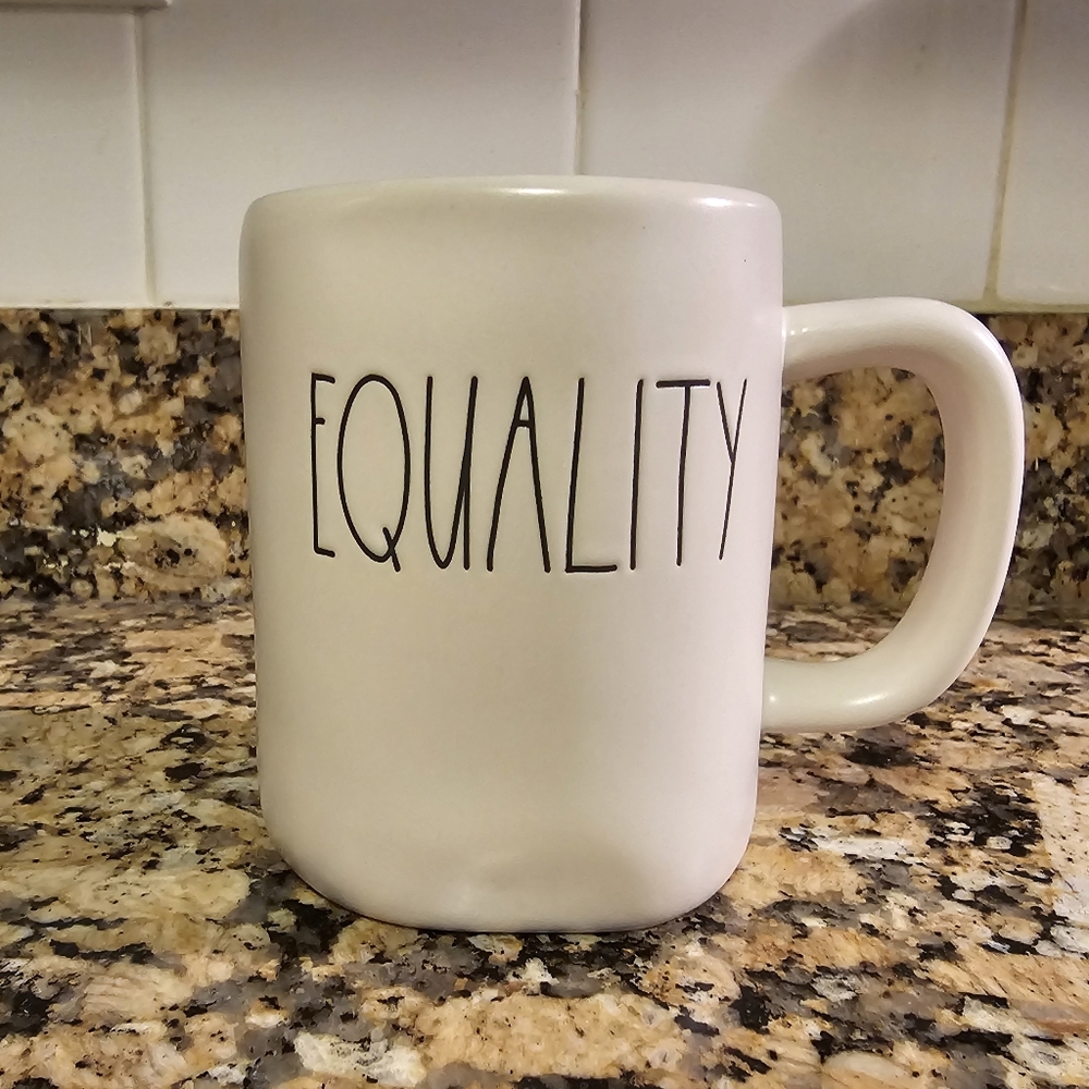 Rae Dunn EQUALITY mug NWOT